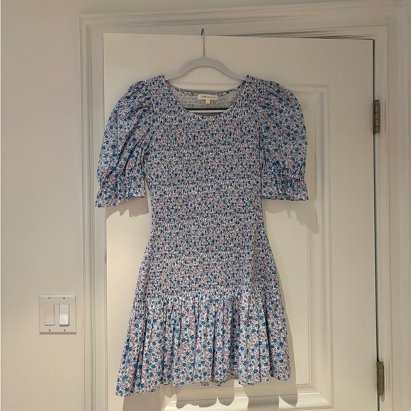 LoveShackFancy floral mini dress - Picture 1 of 2